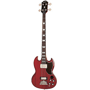 Epiphone EB 3 Bass SG with 2 Pickup Electric Bass Guitar, Cherry
